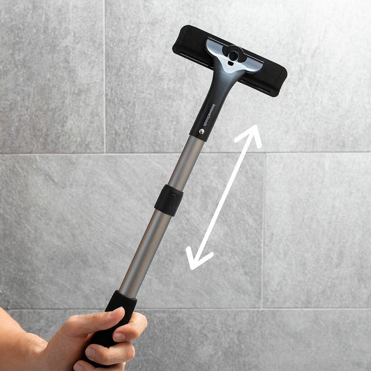 Body Shaver with Extendable Aluminum Handle Extaver InnovaGoods product packaging