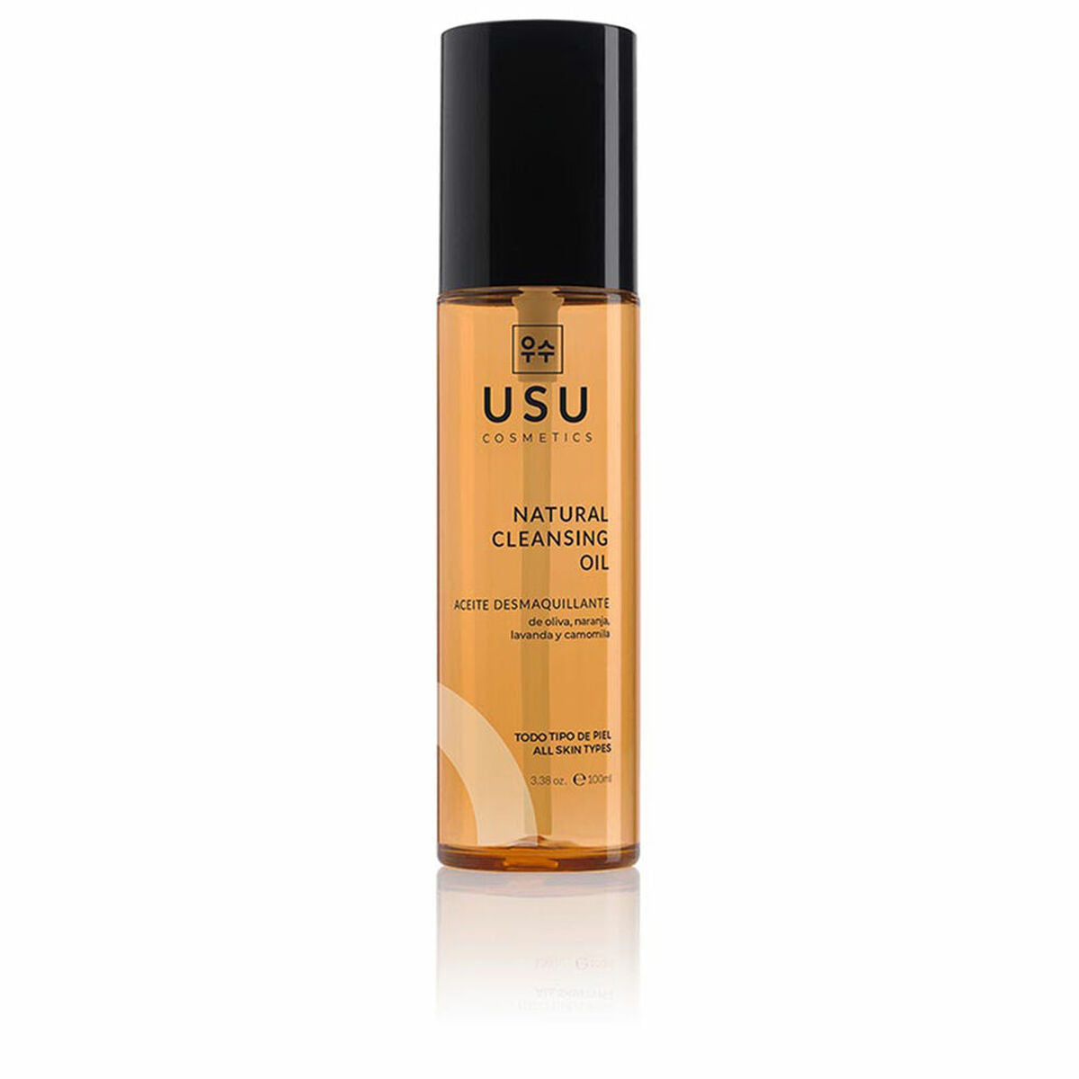 Make-up Remover Oil USU Cosmetics Natural 100 ml Natural product packaging