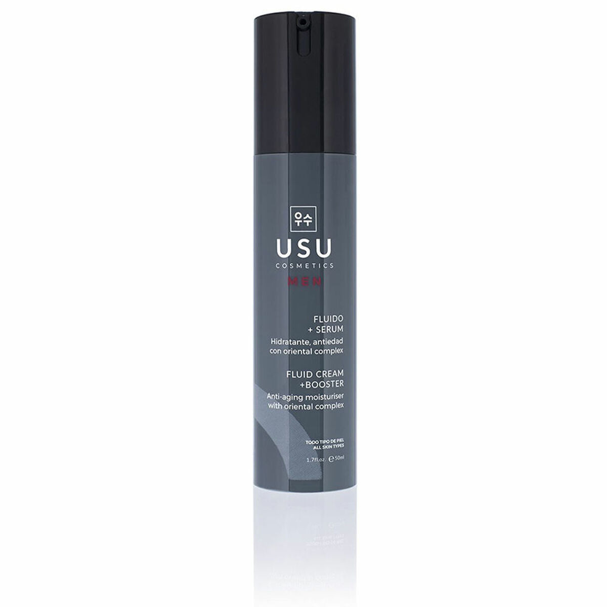 Facial Serum USU Cosmetics Men 50 ml for Men serum bottle