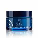 Night Cream USU Cosmetics Blue Night 50 ml for Women skincare packaging
