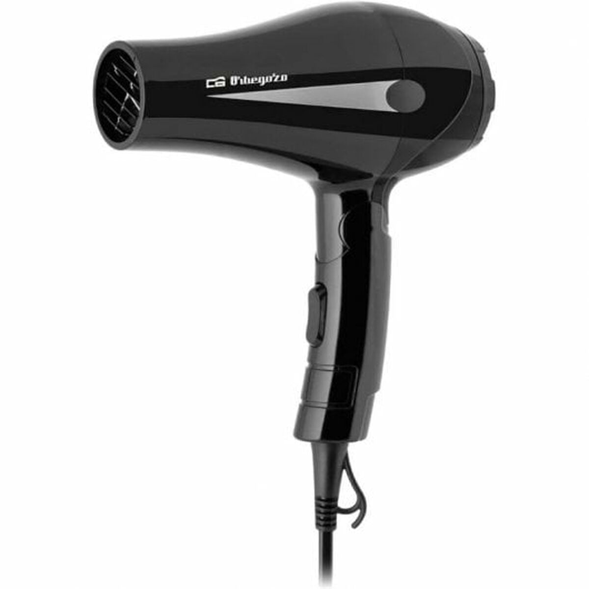 Hairdryer Orbegozo 1200 W Black product packaging