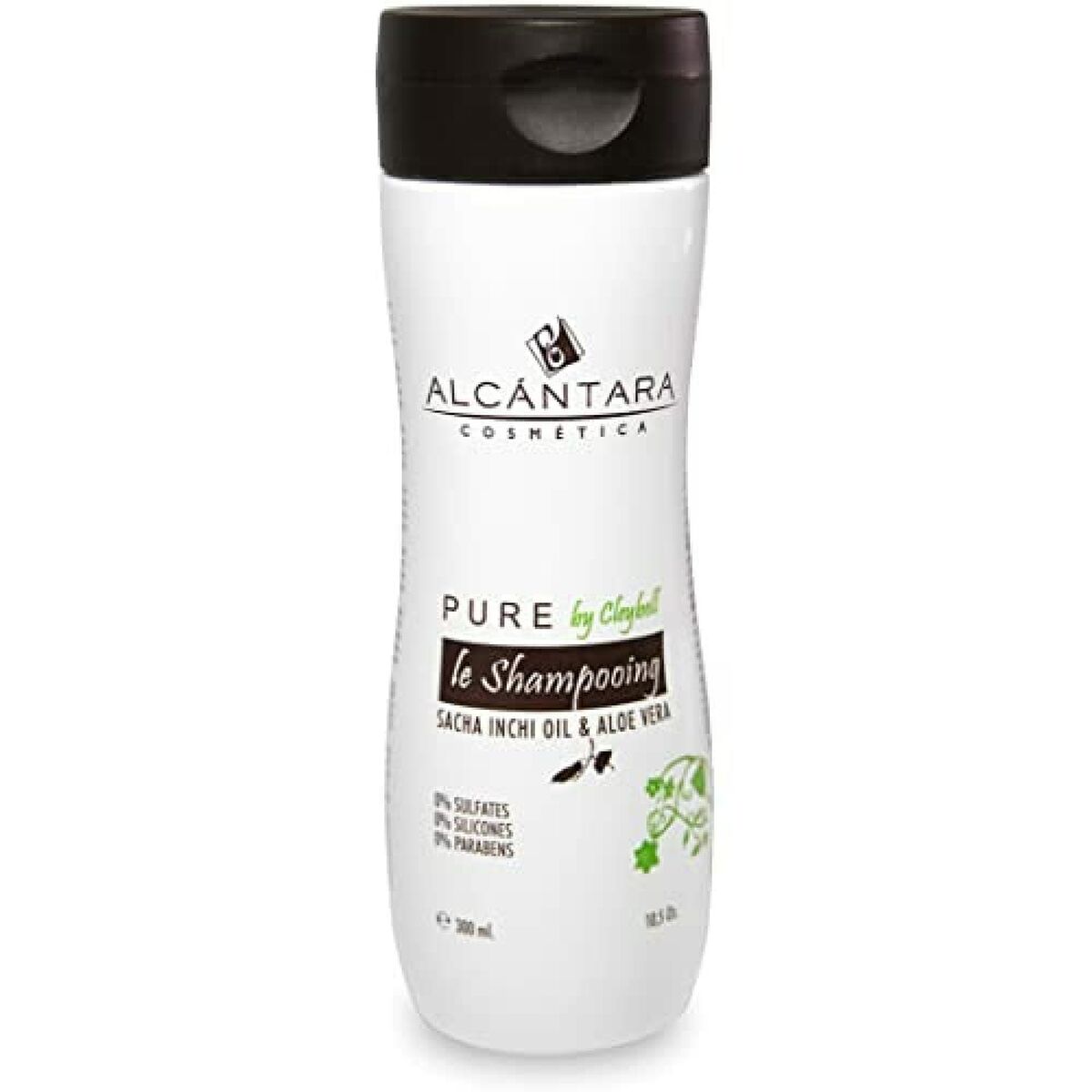 Shampoo Alcantara Cleybell Pure 300 ml shampoo bottle