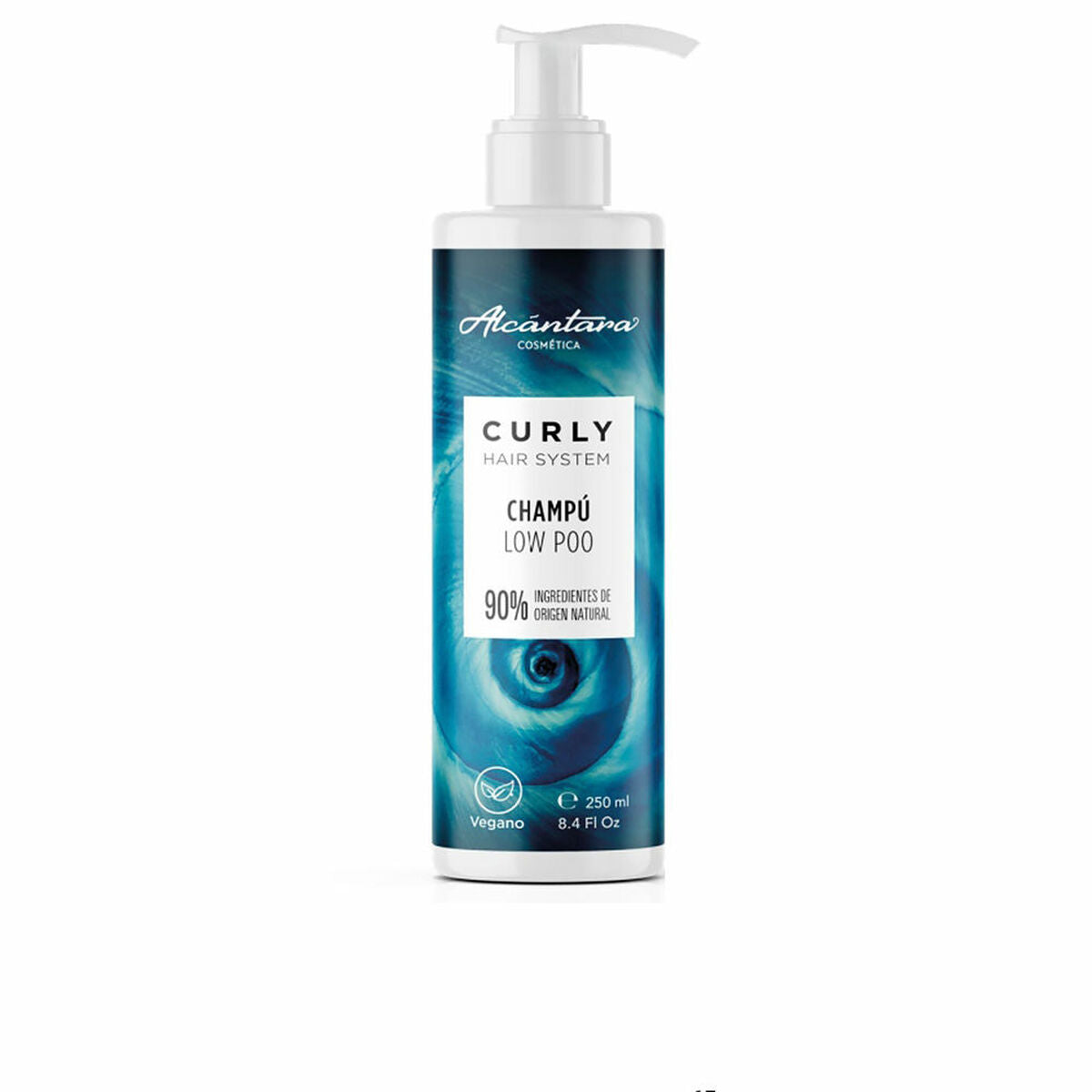 Defined Curls Shampoo Alcantara Curly Hair System 250 ml for Women shampoo bottle