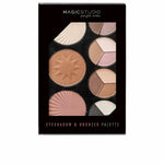 Eye Shadow Palette Magic Studio 23 g Bronzer makeup packaging