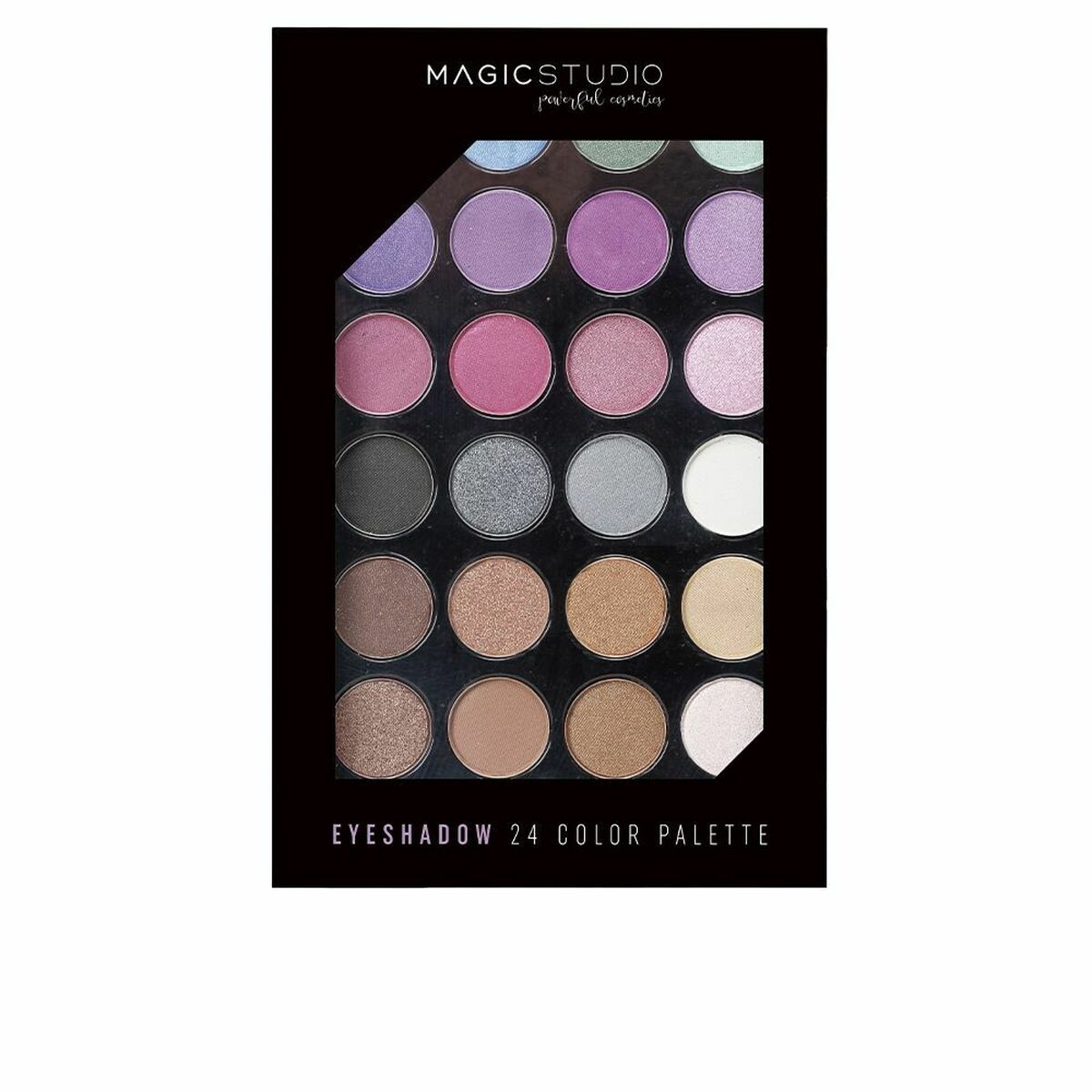 Eye Shadow Palette Magic Studio Eyeshadow Palette 20 g makeup packaging