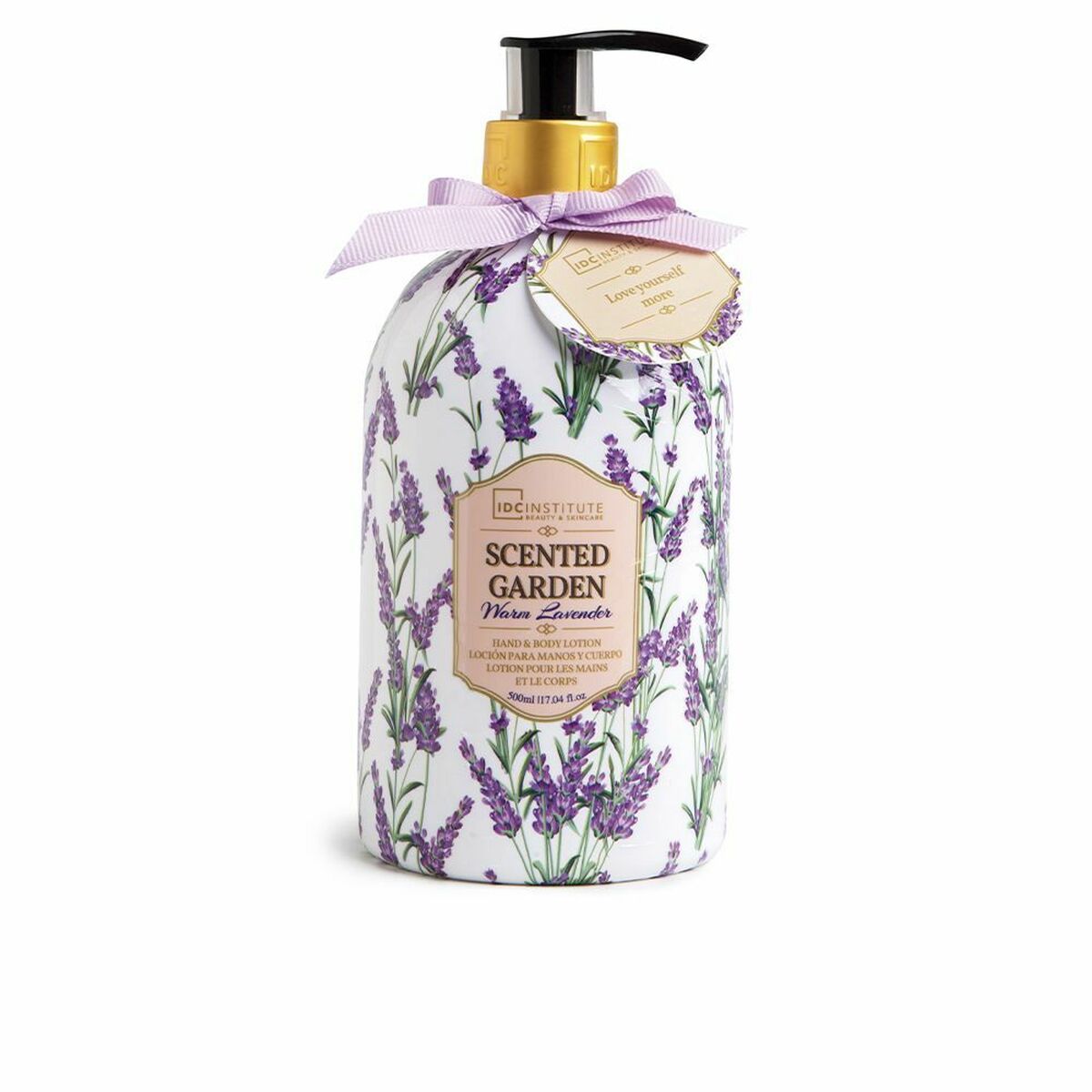 Hydrating Body Lotion IDC Institute Scented Garden 500 ml skincare packaging