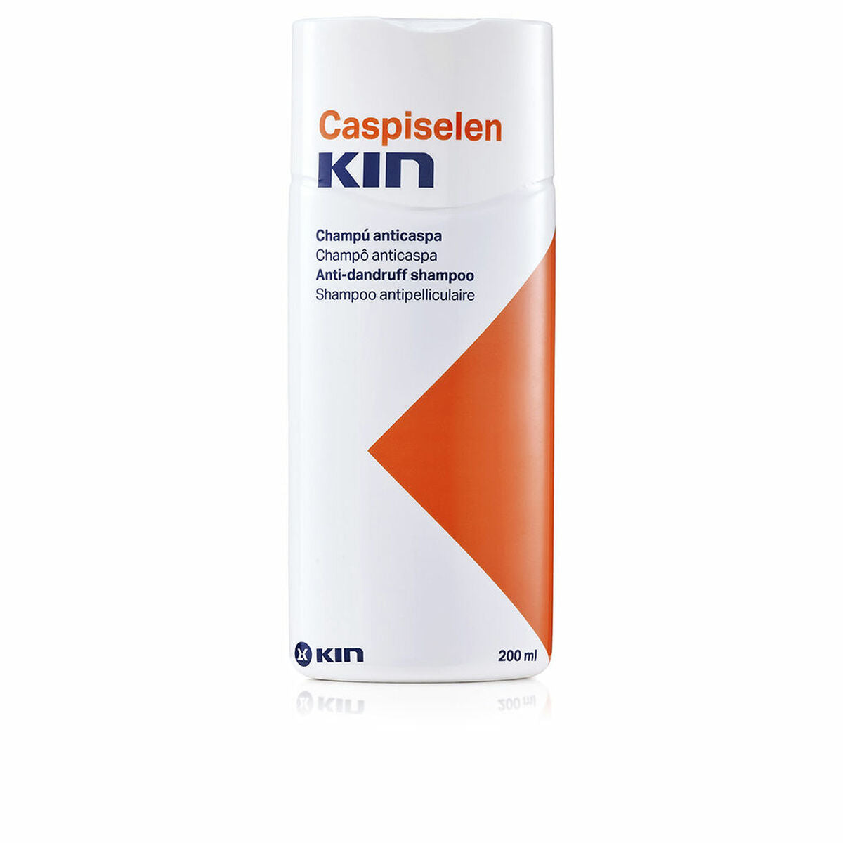 Anti-dandruff Shampoo Kin Caspiselen 200 ml shampoo bottle