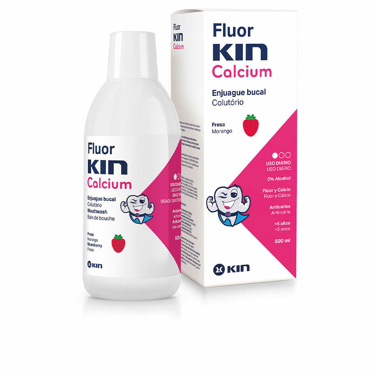 Toilet Bag Kin FLUORKIN CALCIUM product packaging