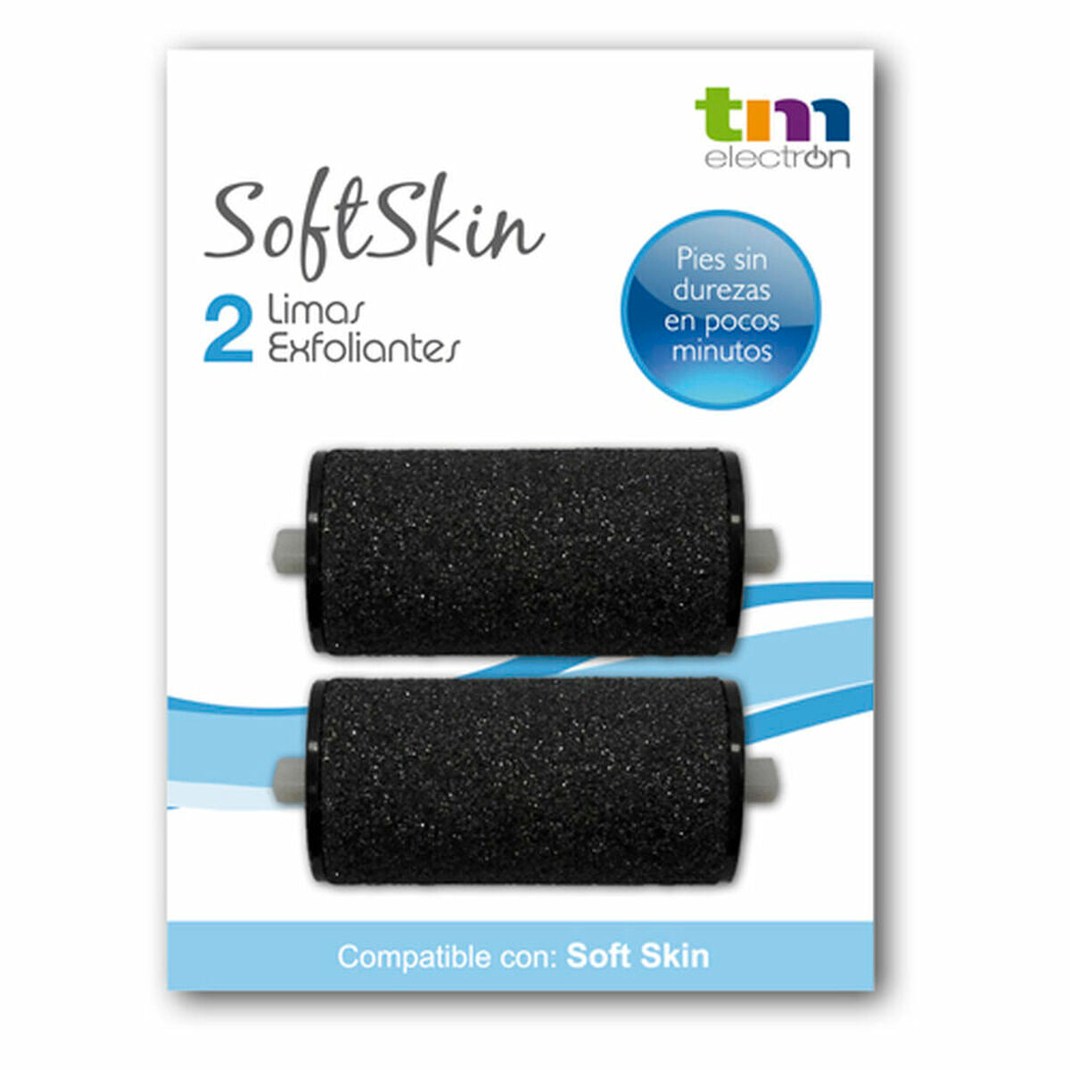 Replacements for Electric Nail File TM Electron Soft Skin product packaging