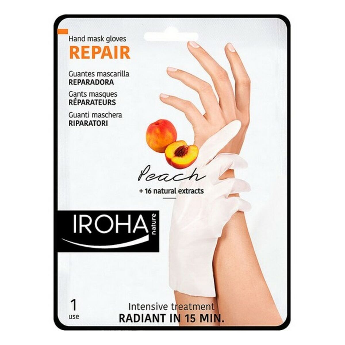 Hand Care Gloves Iroha product packaging