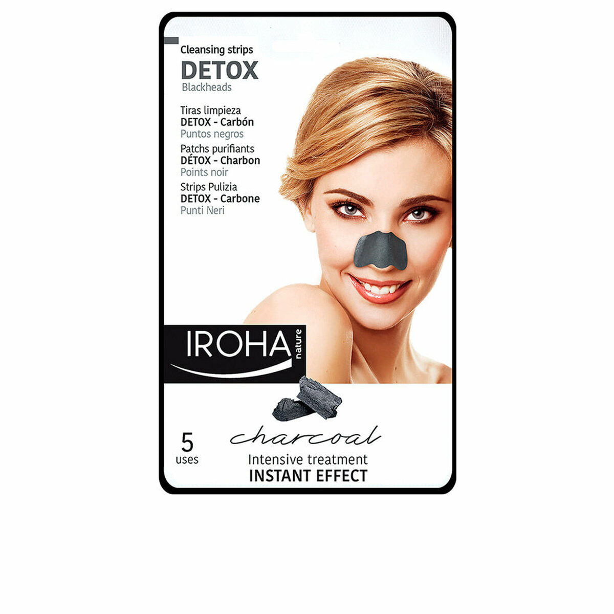 Exfoliating Mask Iroha 1370- Nose mask packaging