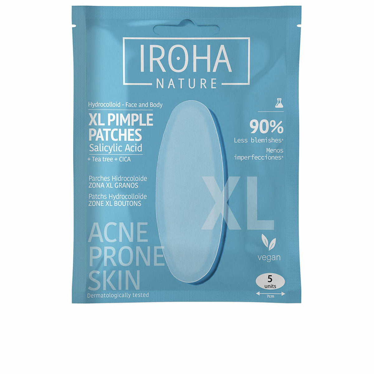 Facial Cream Iroha ACNE PRONE SKIN (5 Units) skincare packaging