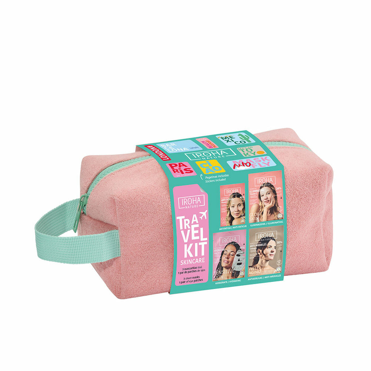 Make-Up Set Iroha TISSUE MASK for Women mask packaging