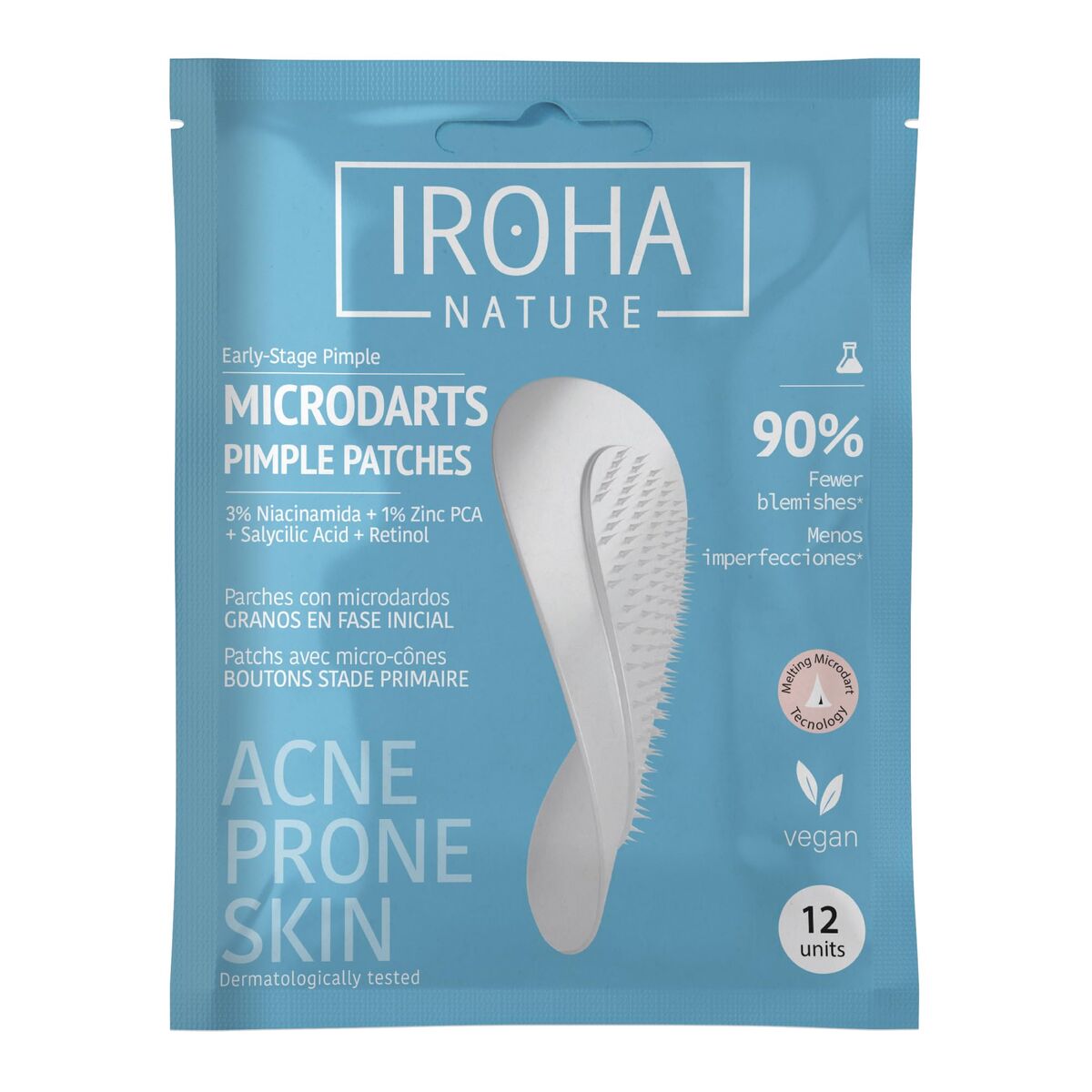 Facial Cream Iroha ACNE PRONE SKIN skincare packaging