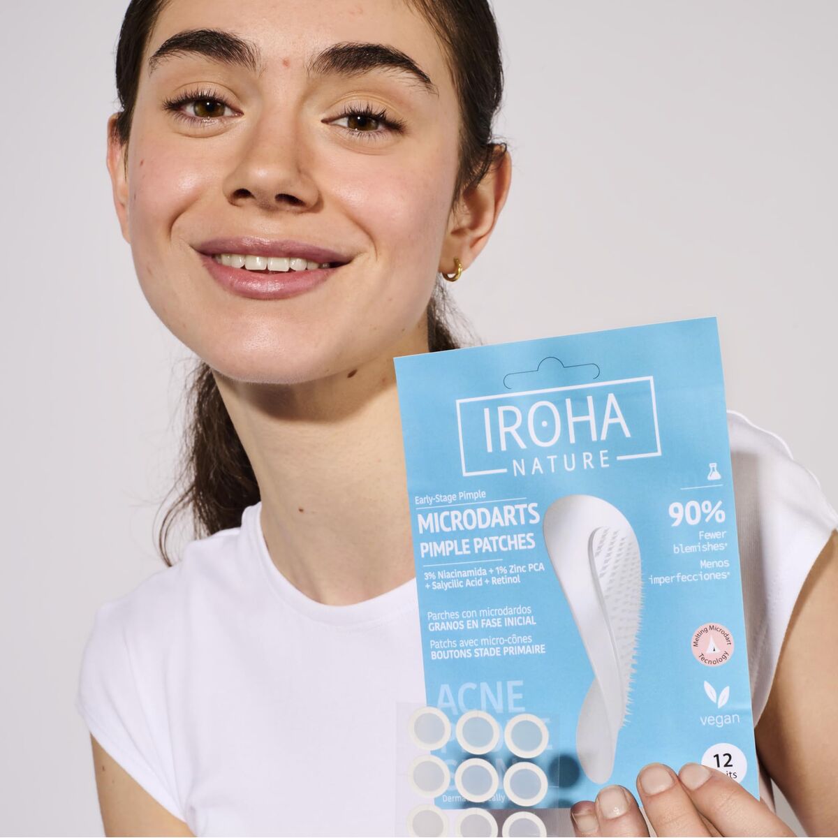 Facial Cream Iroha ACNE PRONE SKIN skincare packaging