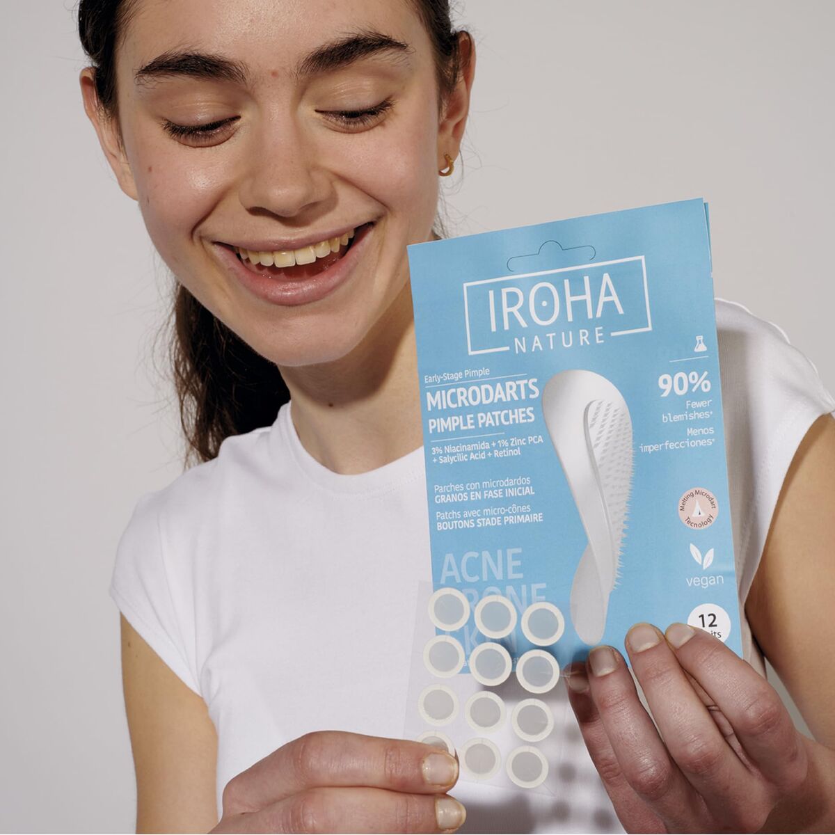 Facial Cream Iroha ACNE PRONE SKIN skincare packaging
