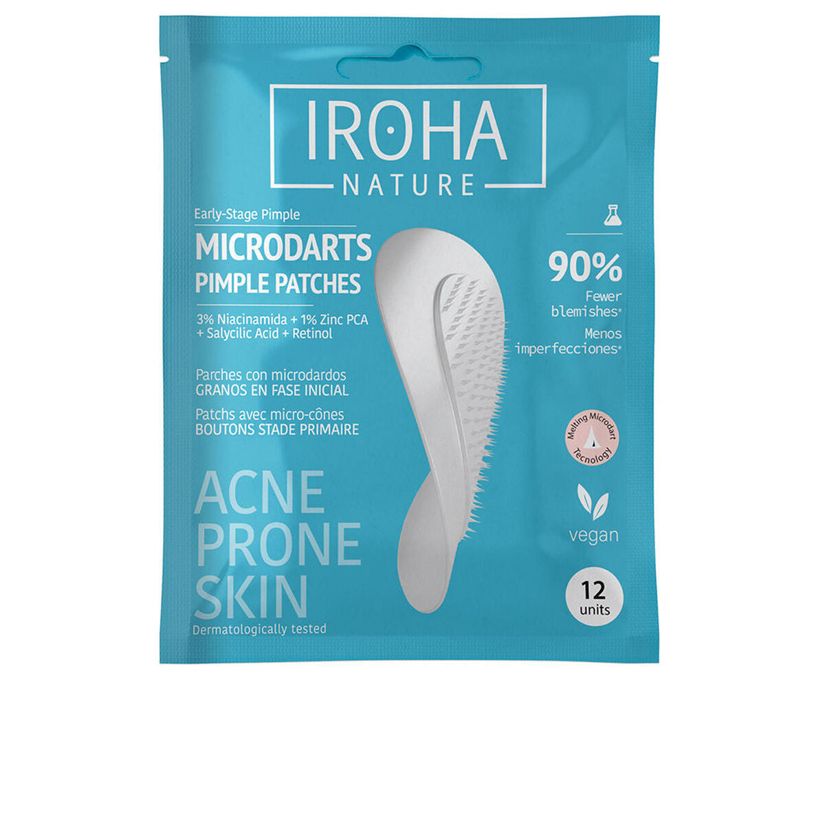 Facial Cream Iroha ACNE PRONE SKIN skincare packaging