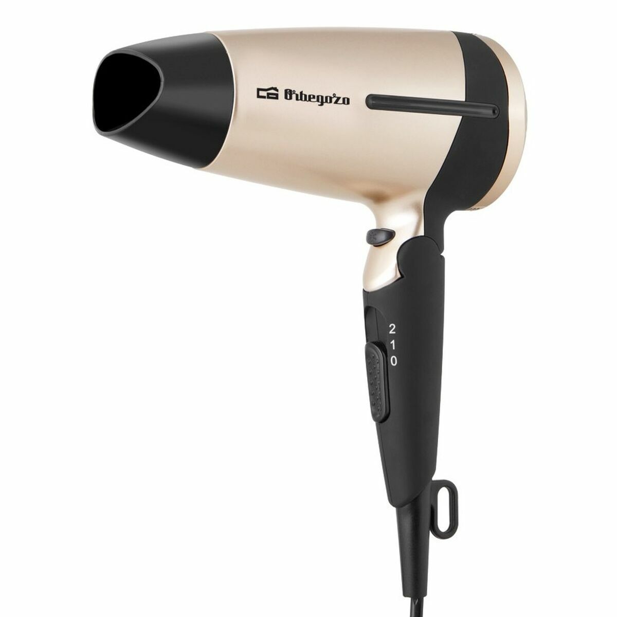 Hairdryer Orbegozo SE 1600 W Black product packaging