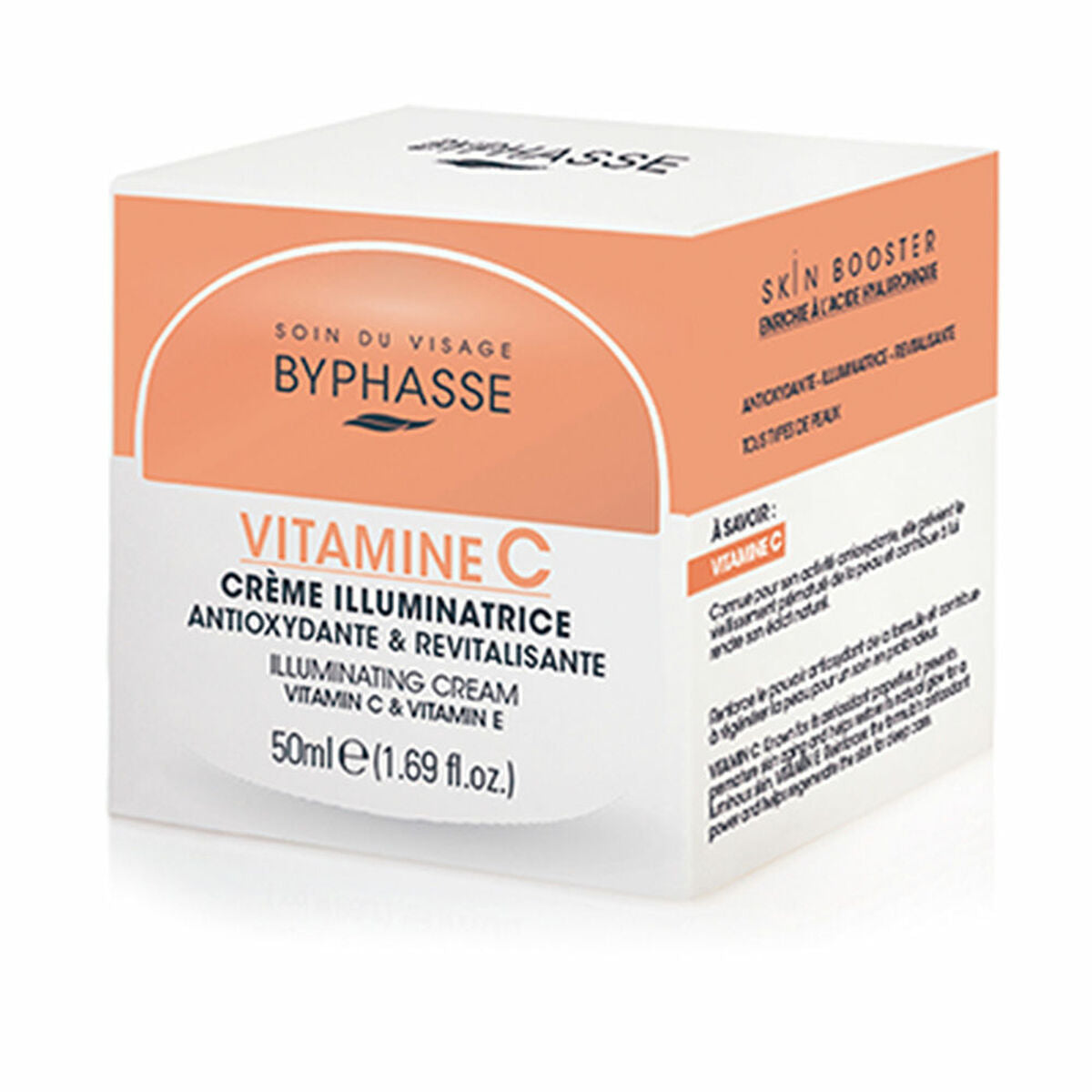 Highlighting Cream Byphasse Vitamina C 50 ml Vitamin C for Women skincare packaging