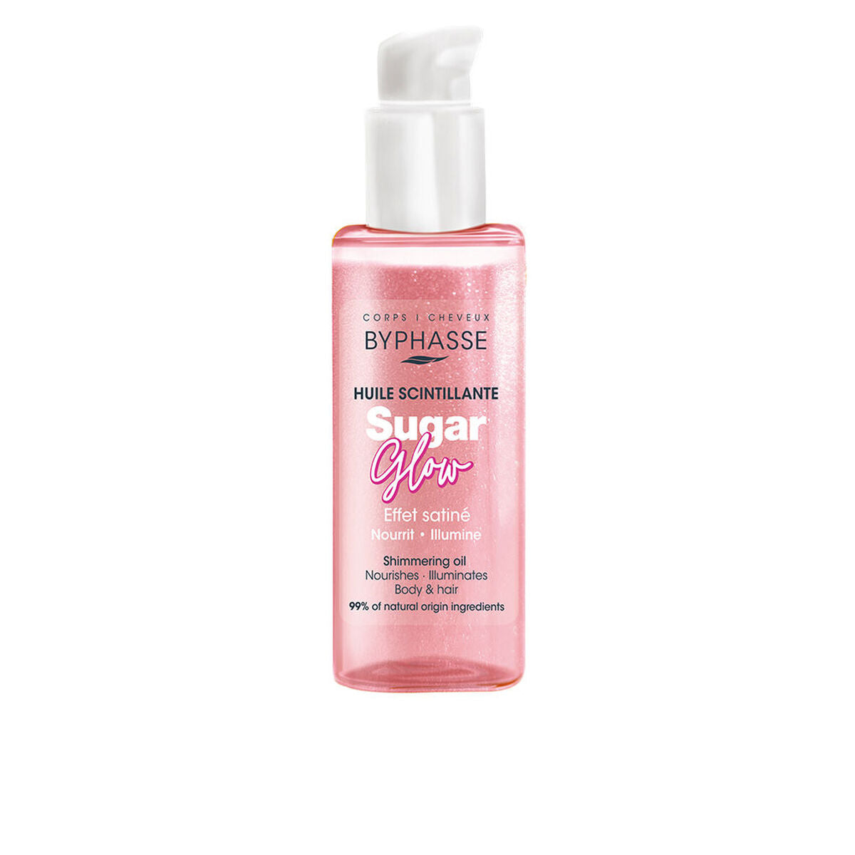 Hair Oil Byphasse SUGAR GLOW 100 ml product packaging