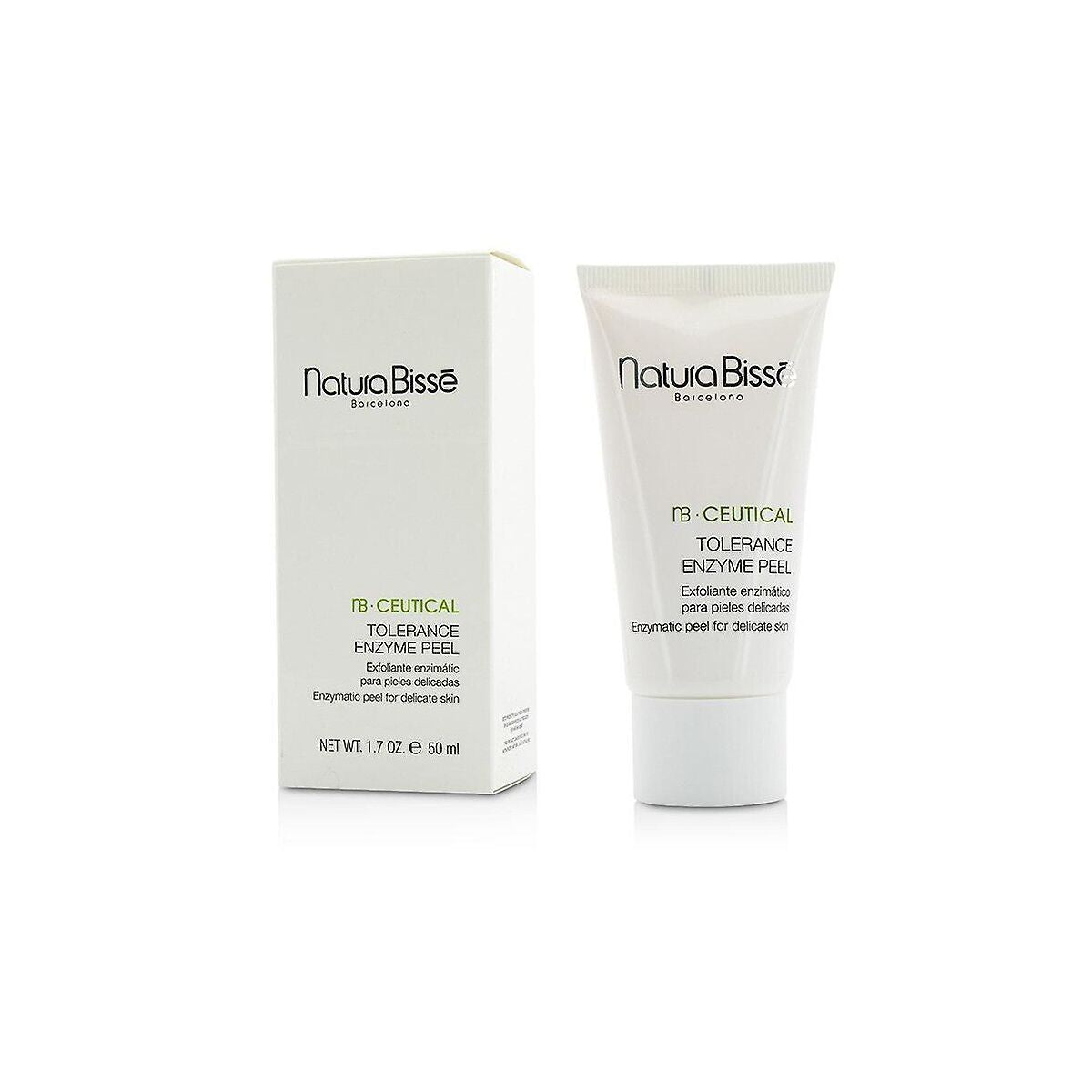 Facial Exfoliator Natura Bissé Tolerance Enzyme Peel 50 ml for Women product packaging