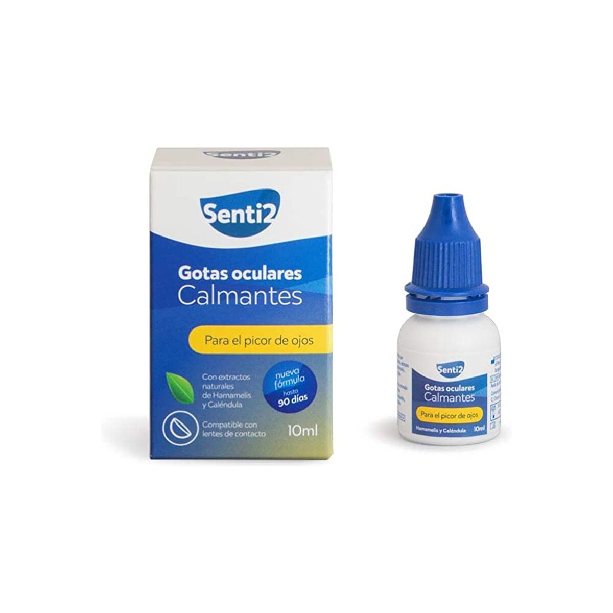 Drops Senti2 Gotas Oculares 10 ml Soothing Eyes product packaging