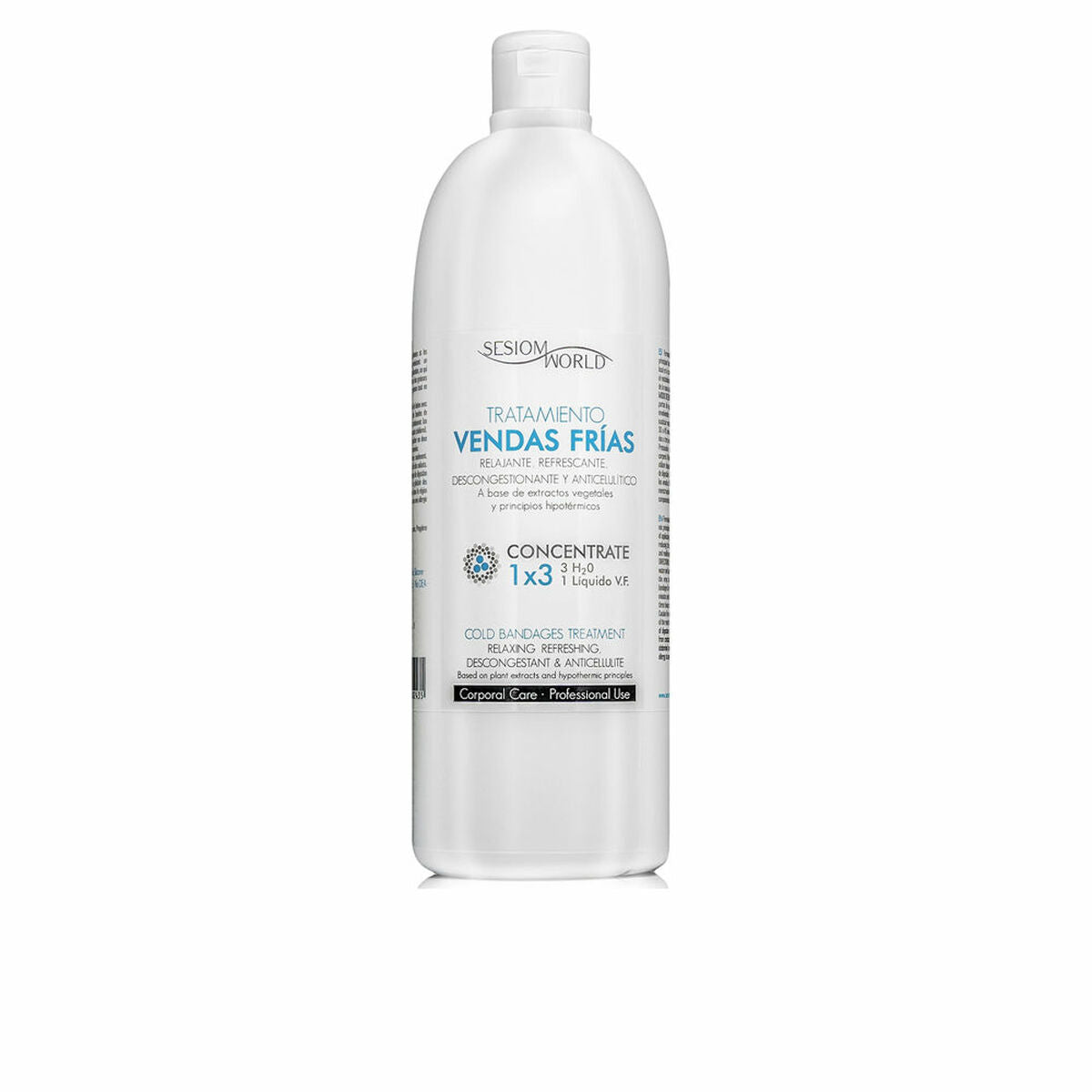Cold Bandage Liquid SesioMWorld VENDAS FRÍAS 1 L product packaging