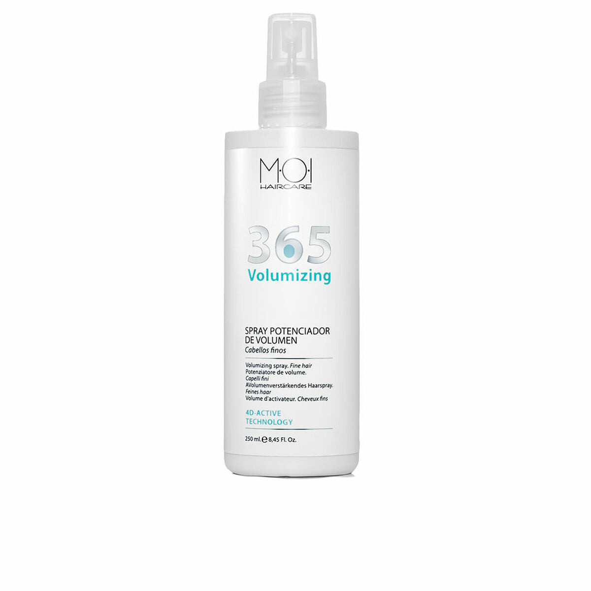 Volumising Spray MOI 365 VOLUMIZING 250 ml product packaging