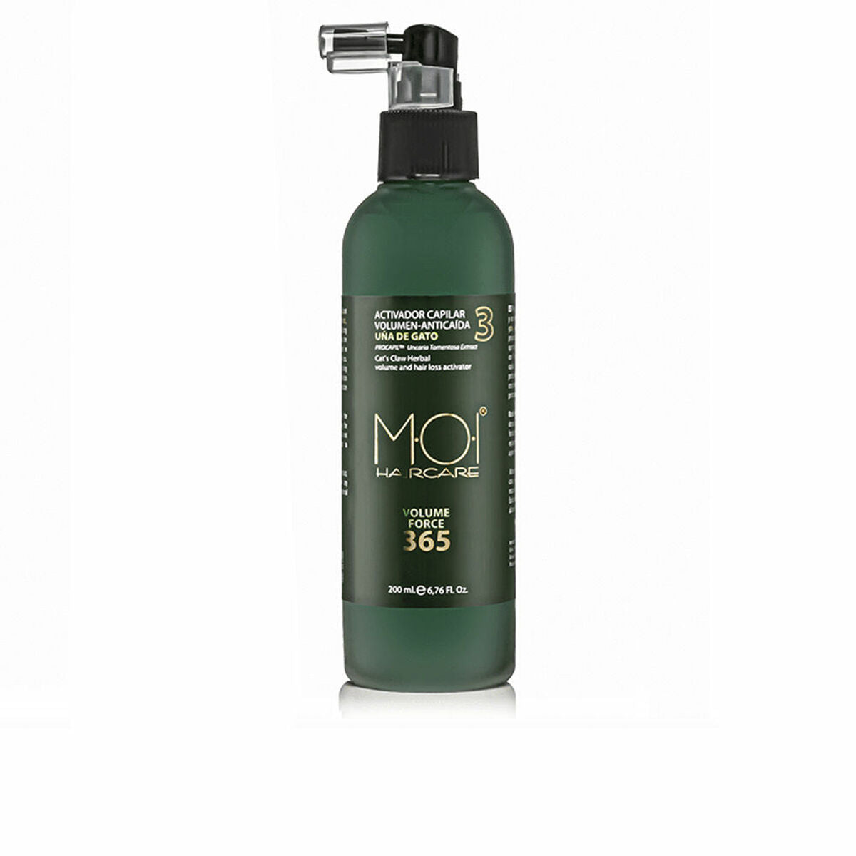 Anti-Hair Loss Lotion MOI 365 VOLUME FOCE 200 ml skincare packaging