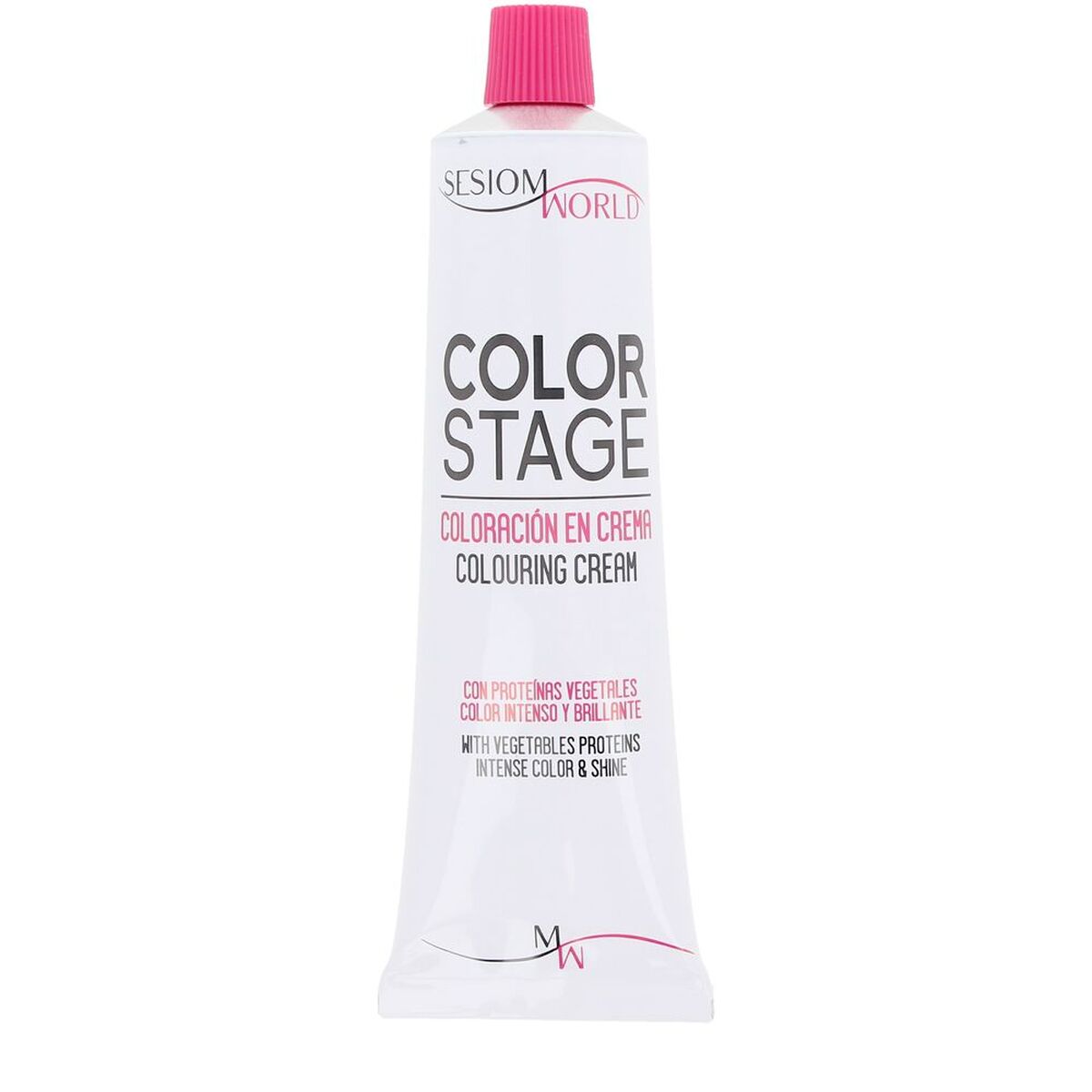 Cream Colourant SesioMWorld COLOR STAGE Nº 7.21-Rubio Irise Ceniza 100 ml skincare packaging