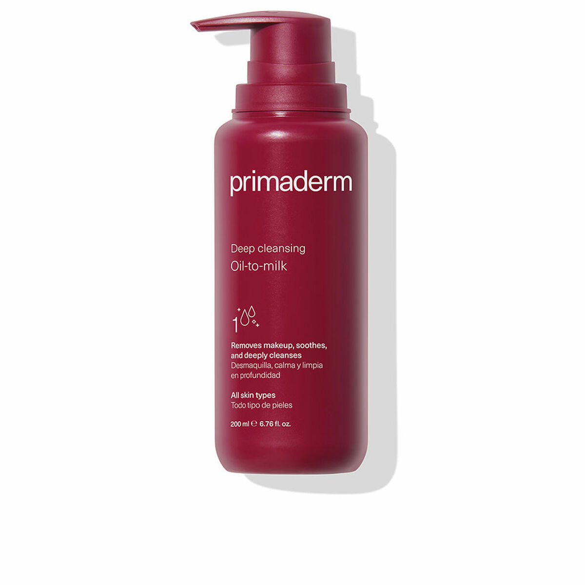 Facial Make Up Remover Singuladerm PRIMADERM Oil to Milk 200 ml product packaging