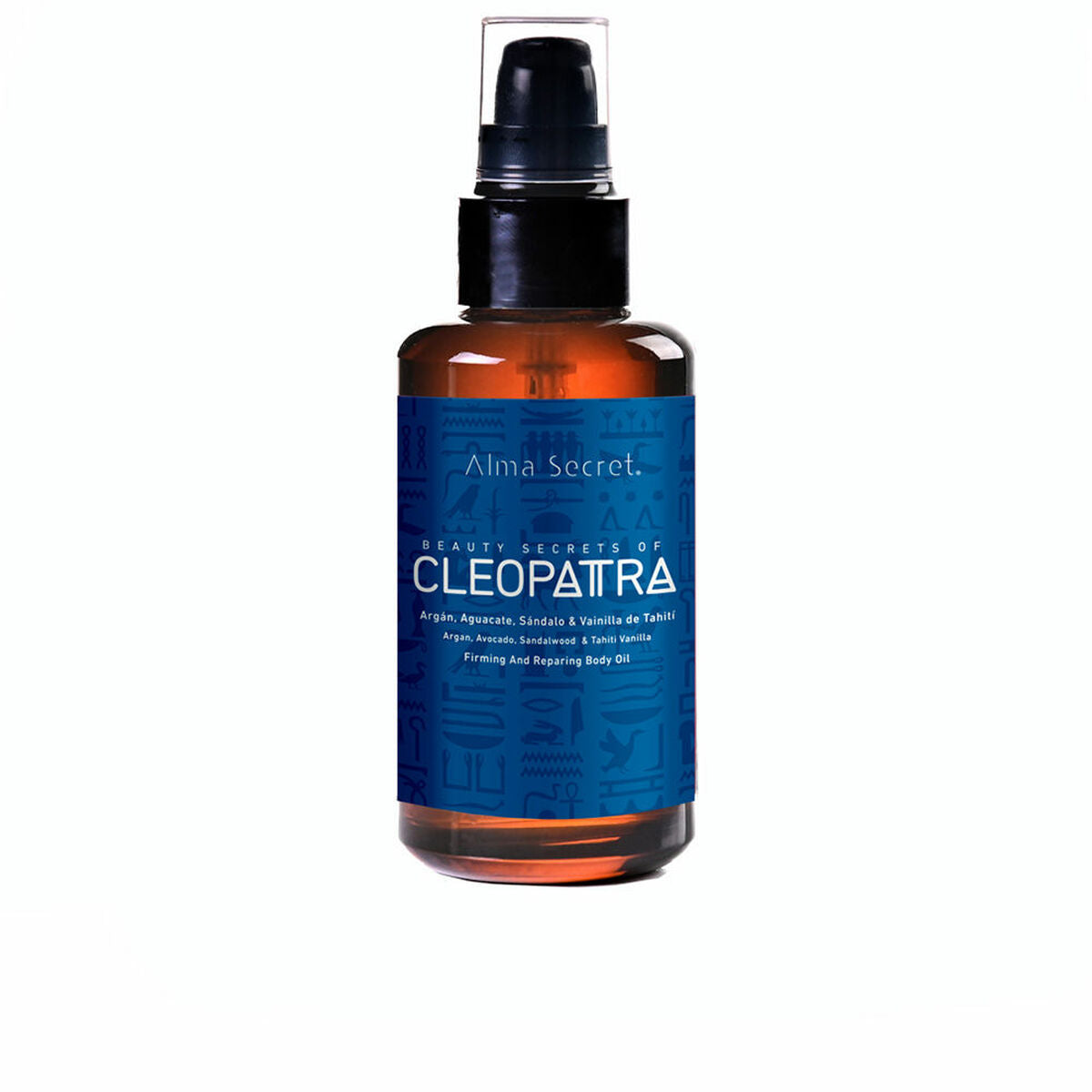 Nutritive Oil Alma Secret Cleopatra 100 ml Vanilla Sandalwood product packaging