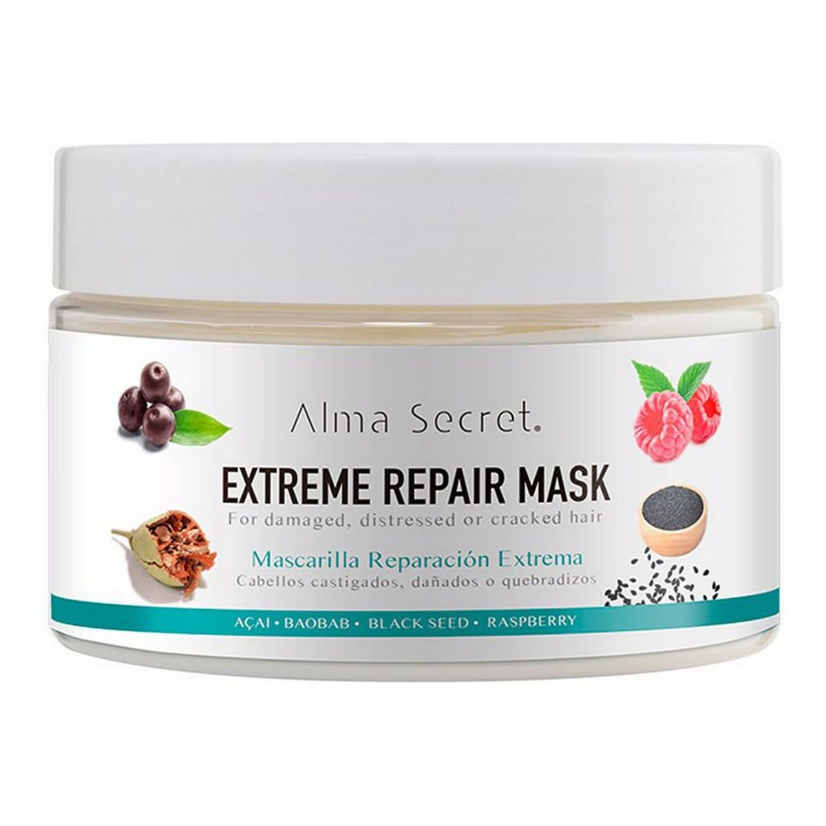 Hair Mask Alma Secret Extreme Repair 250 ml hair mask packaging