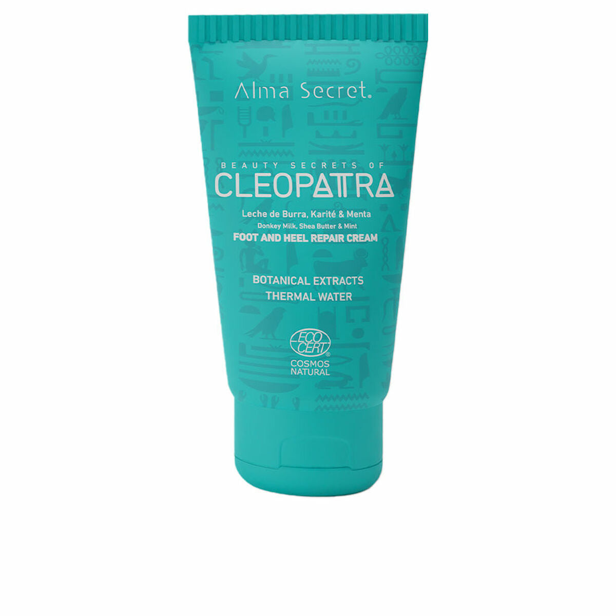 Moisturising Foot Cream Alma Secret Beauty Secrets of Cleopatra 40 ml skincare packaging