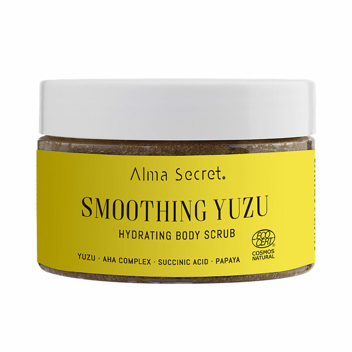 Body Exfoliator Alma Secret Smooothing Yuzu 250 ml Moisturizing for Women product packaging