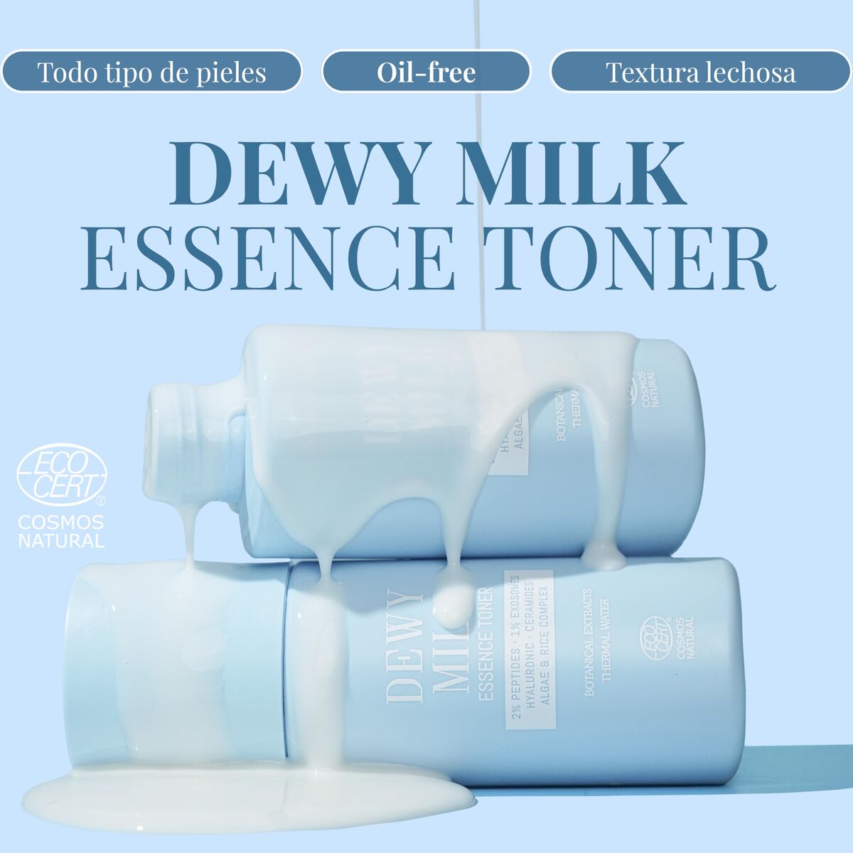 Facial Cleansing Gel Alma Secret DEWY MILK 125 ml skincare packaging
