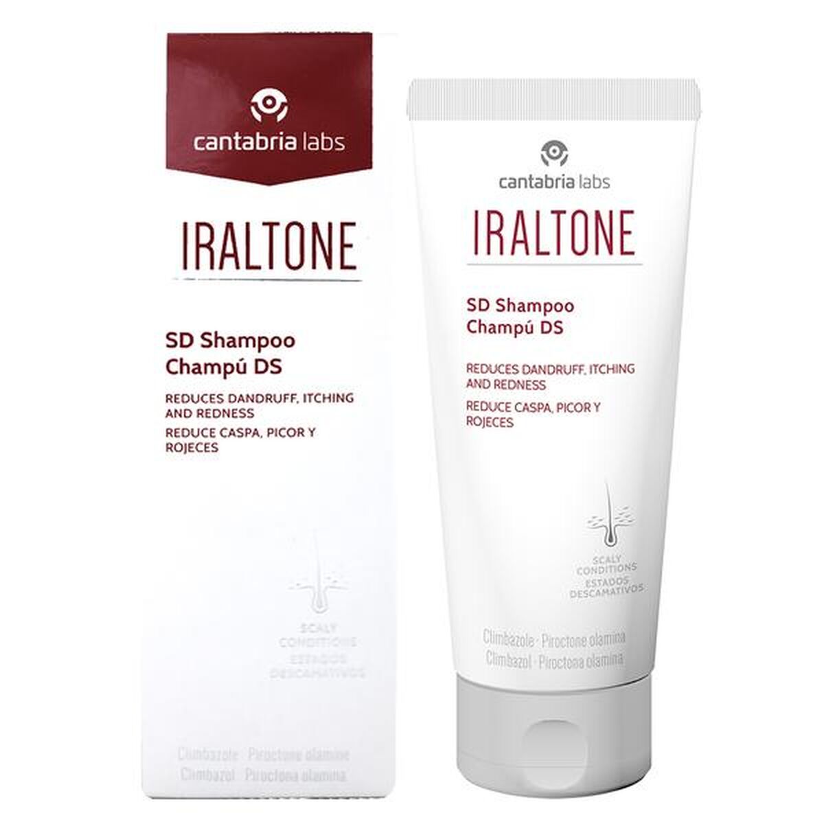 Shampoo Iraltone IRALTONE DS 200 ml shampoo bottle