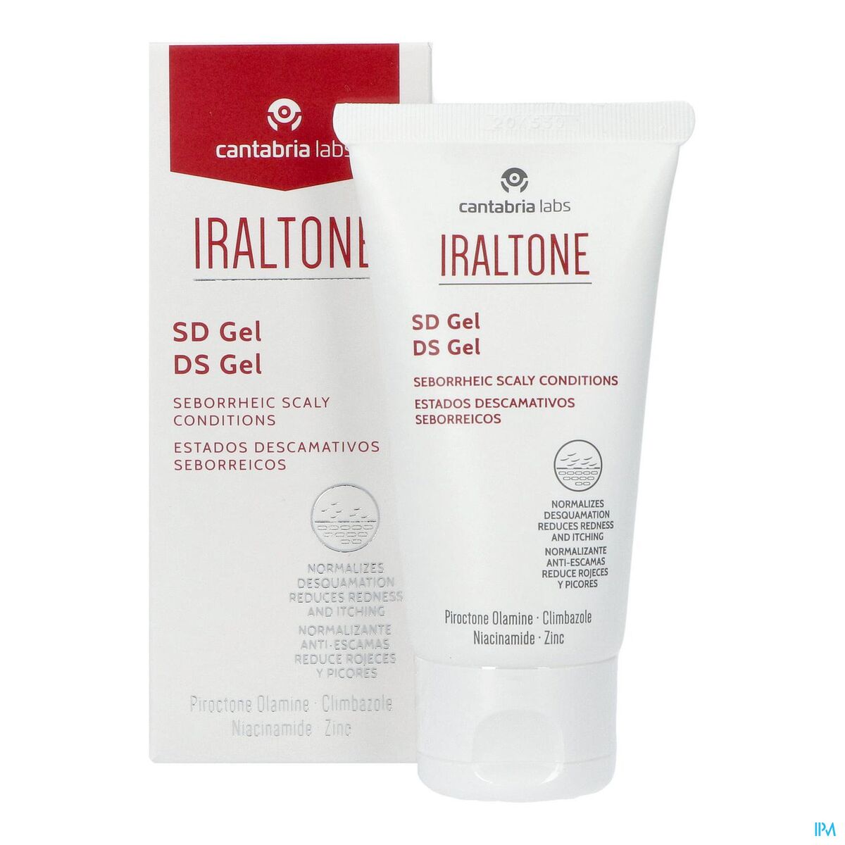 Facial Cream Iraltone DS Gel 50 ml skincare packaging