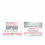 Anti-Wrinkle Night Cream The Conscious Retinol 50 ml Pomegranate for Women skincare packaging