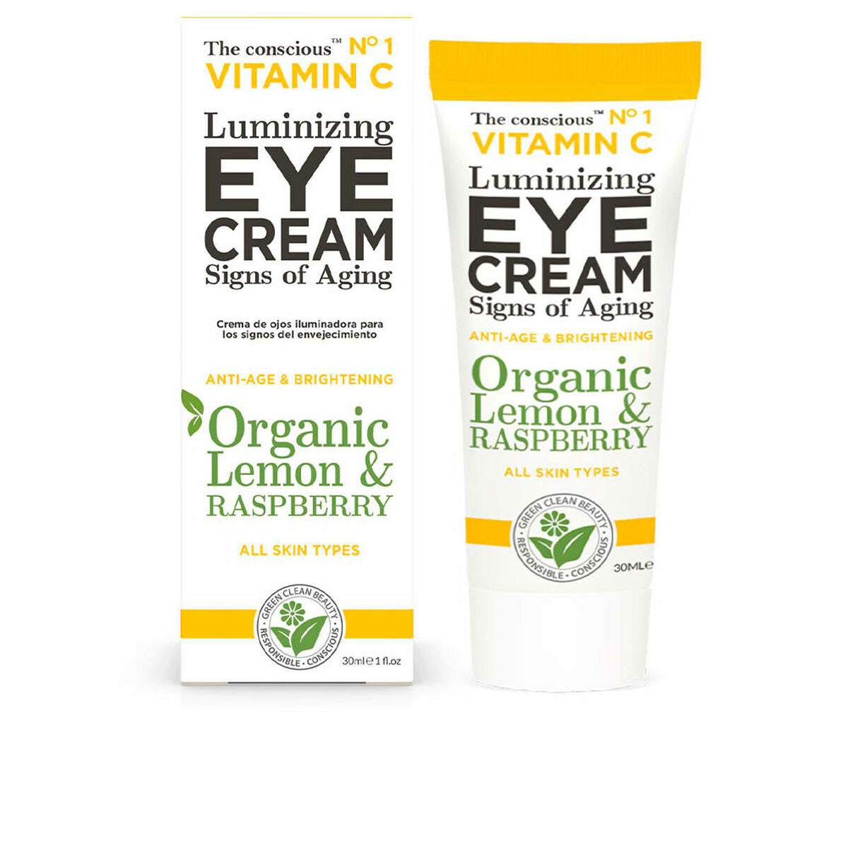 Cream for Eye Area The Conscious Vitamin C 30 ml for Women skincare packaging