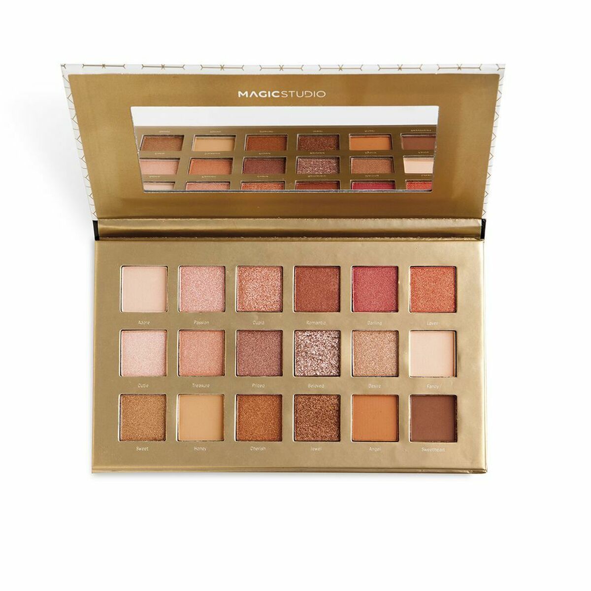 Eye Shadow Palette Magic Studio Eyeshadow Palette Diamond 23,4 g (1 Unit) 23.4 g makeup packaging