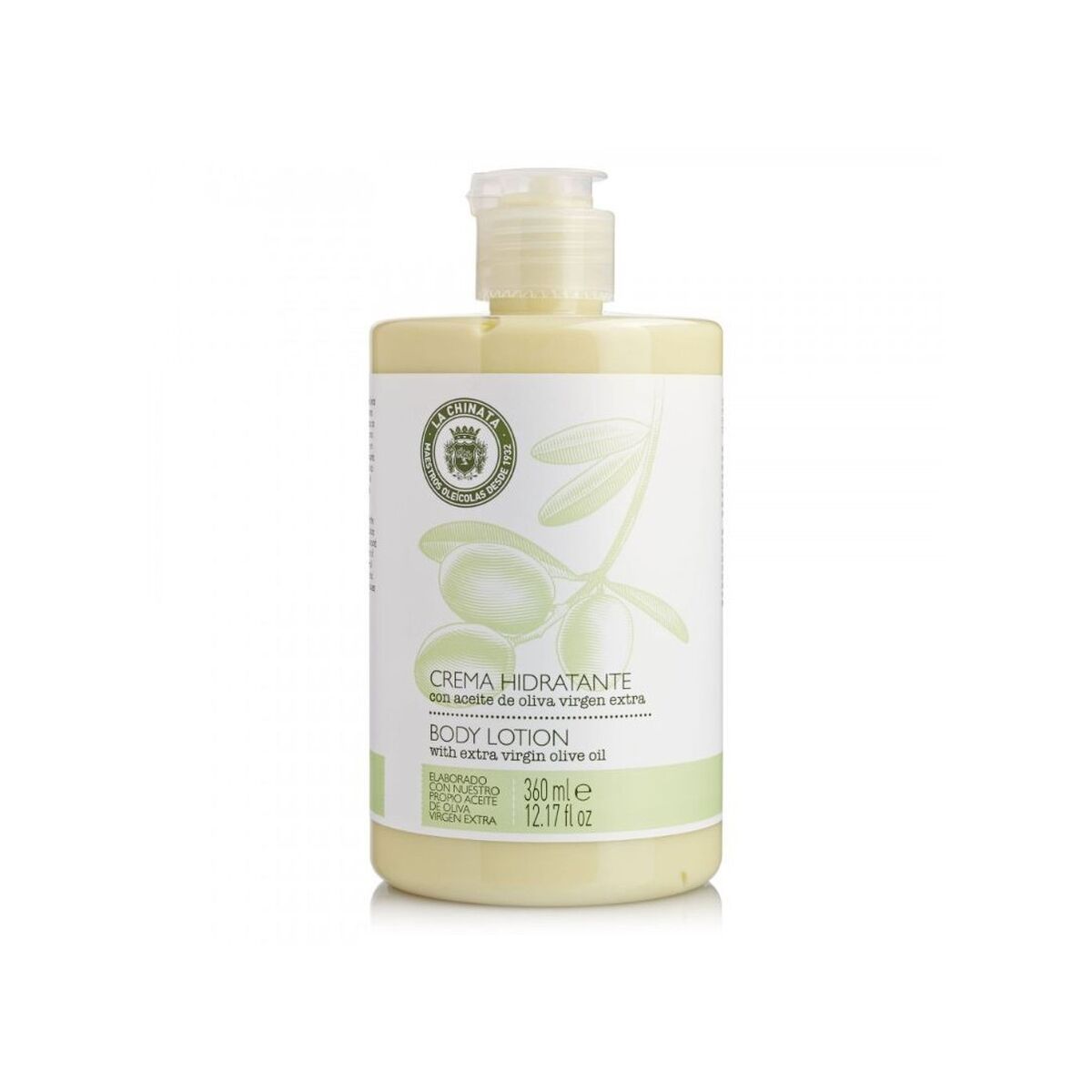 Body Cream La Chinata Hydratant for Women skincare packaging