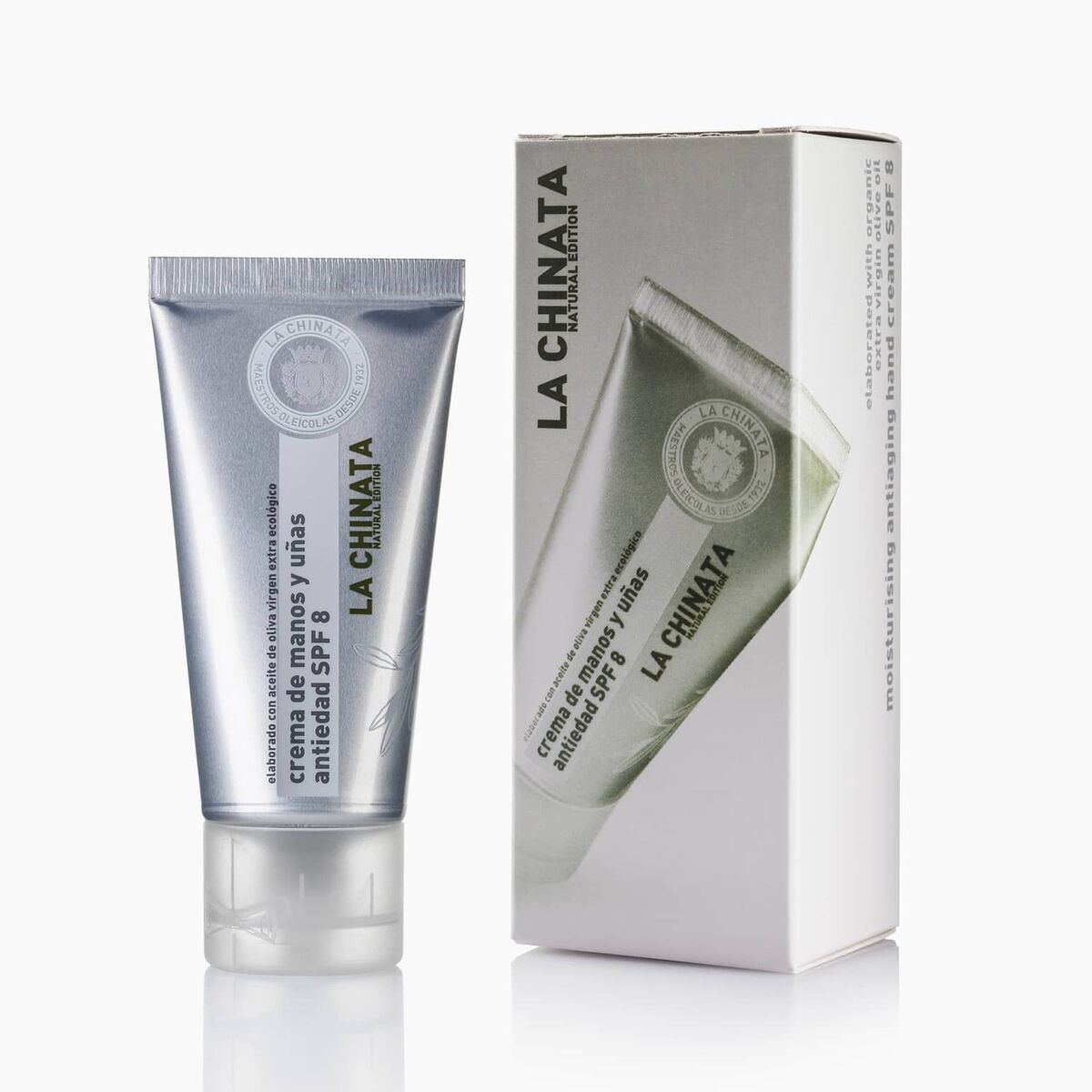 Hand Cream La Chinata Antiaging Hand & Nail Cream Spf 8 50 ml skincare packaging