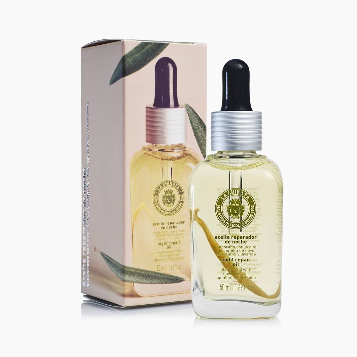 Facial Oil La Chinata 50 ml for Women product packaging