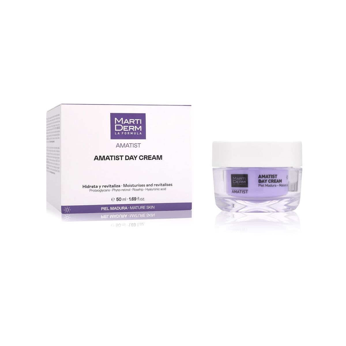 Day Cream Martiderm AMATIST 50 ml for Women skincare packaging