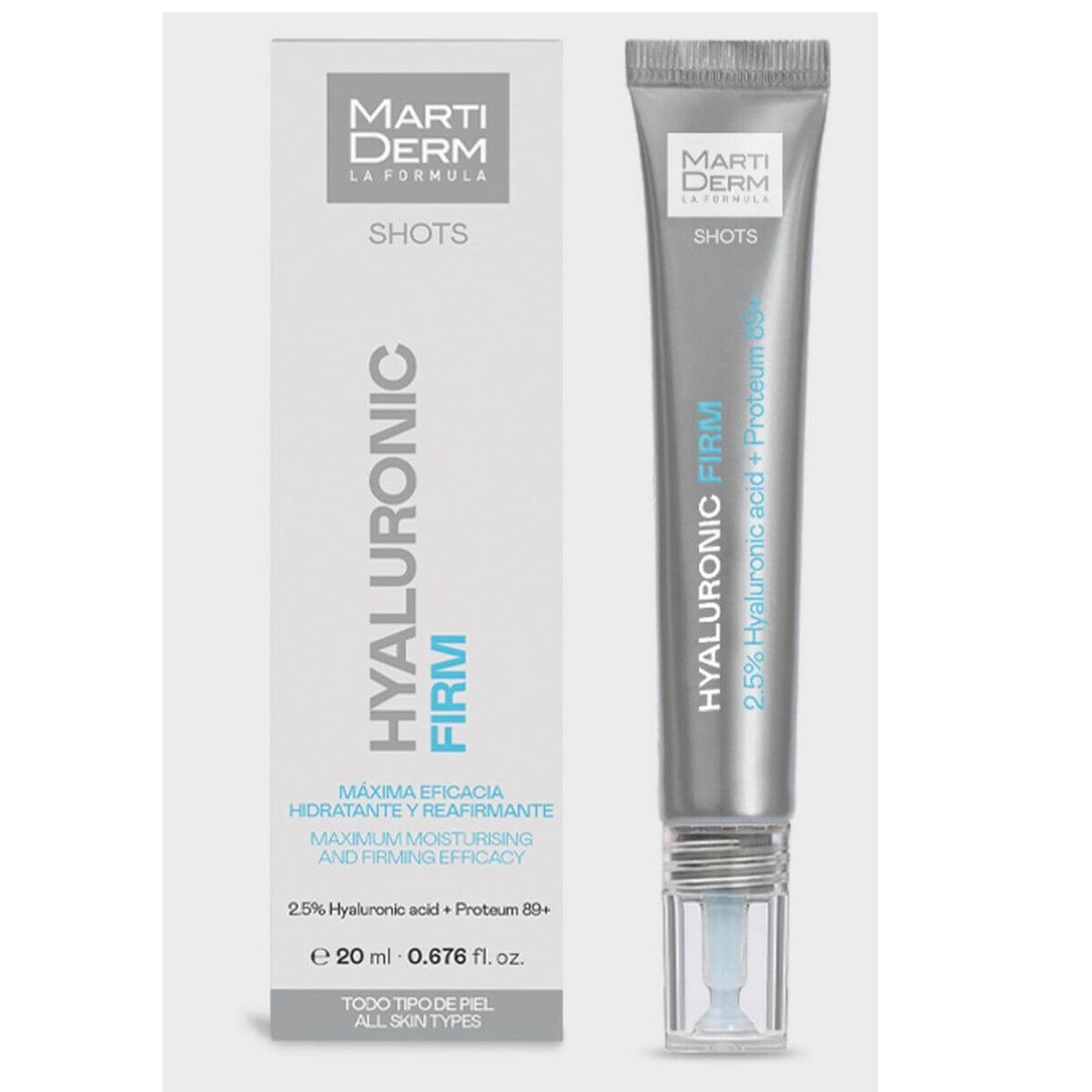 Nail gel Martiderm SHOTS 20 ml skincare packaging