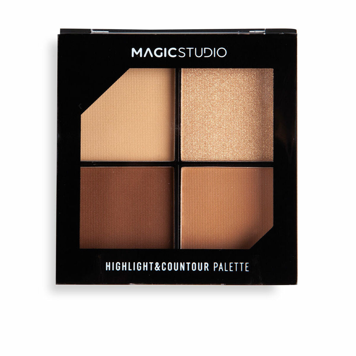 Lighting Powder Magic Studio Highlight Countour 2,8 g 2.8 g makeup packaging