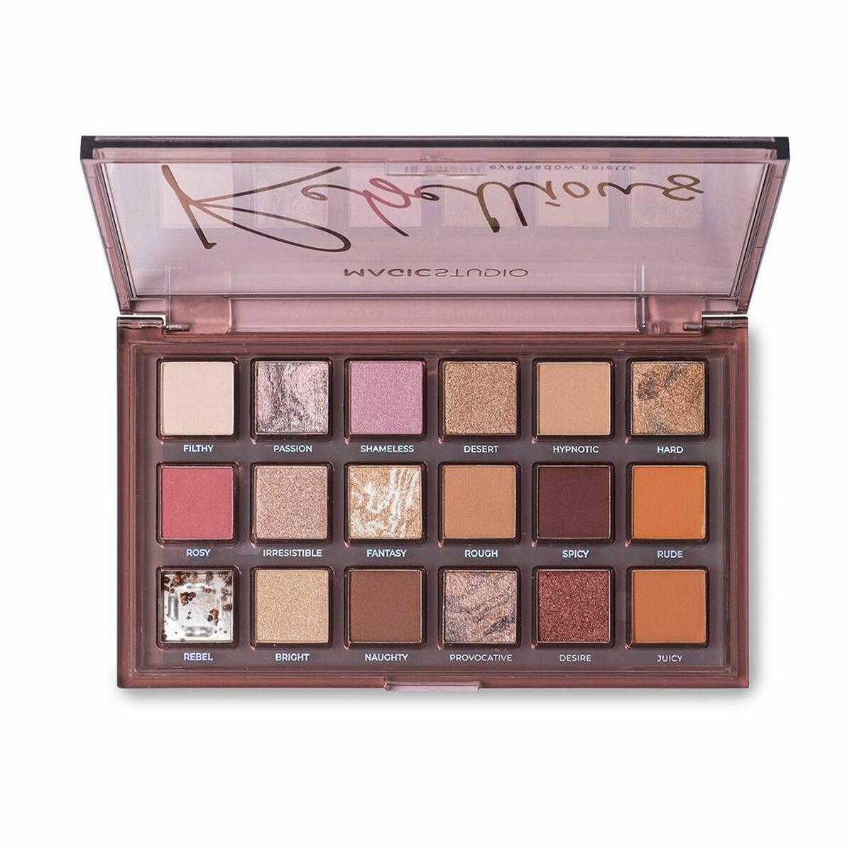 Eye Shadow Palette Magic Studio Eyeshadow Palette (1 Unit) makeup packaging