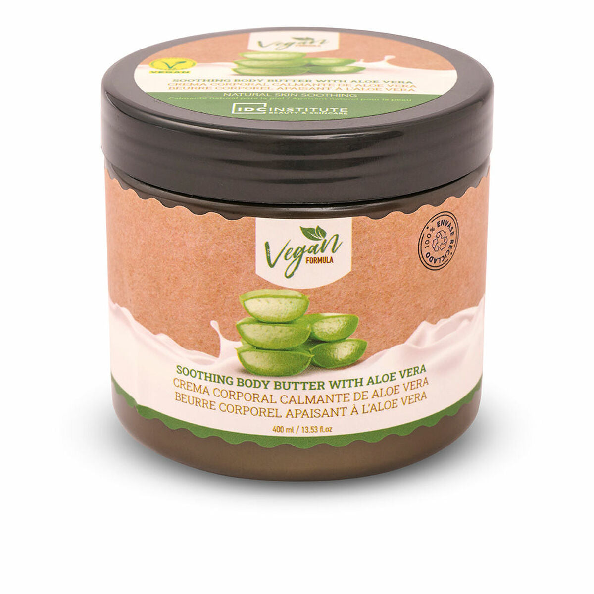 Body Butter IDC Institute Body Butter 400 ml Aloe Vera Soothing for Women product packaging