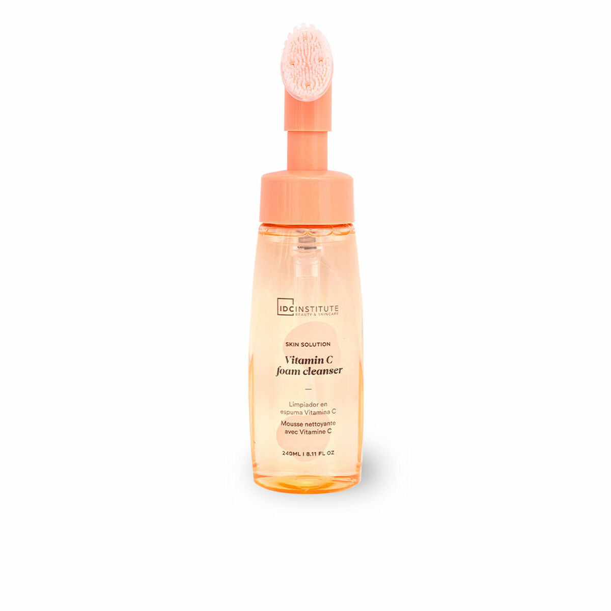 Facial Cleansing Gel IDC Institute Vitamin C 240 ml Vitamin C for Women skincare packaging